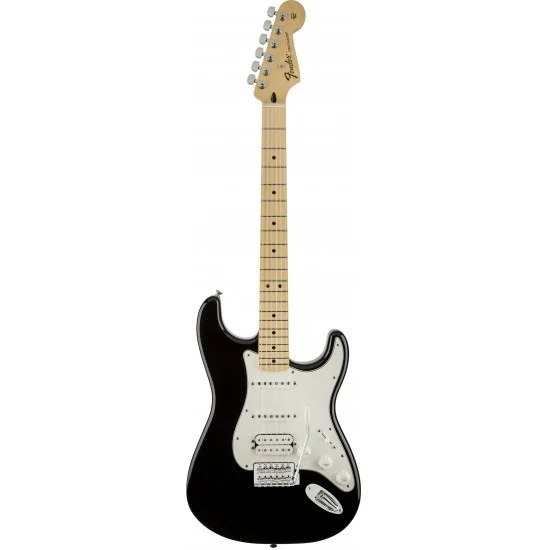 Fender STD. Strat HSS MN BLK Meksika No Bag Elektro Gitar